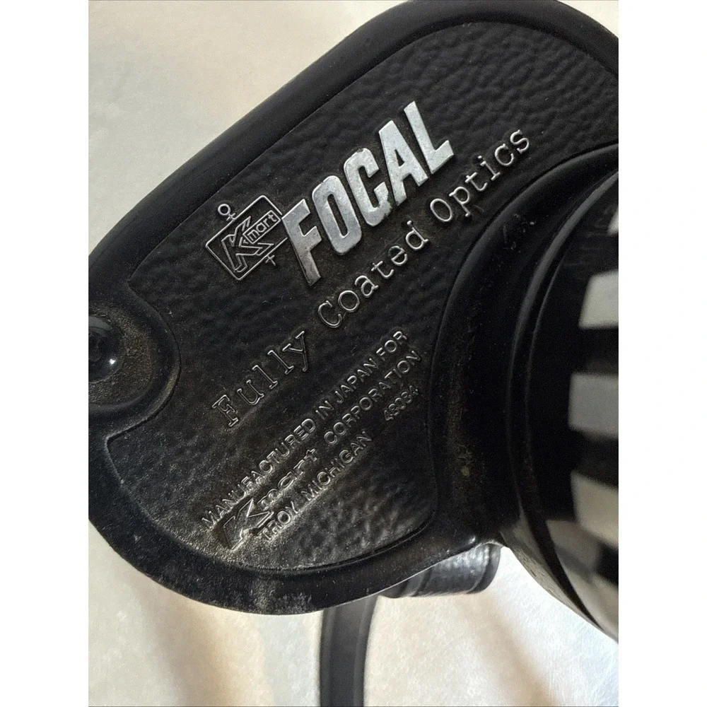 Vintage Focal Siam Cat Optics 8x35 Coated Binoculars Night Vision Adapted